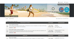 Desktop Screenshot of forum-australie.com